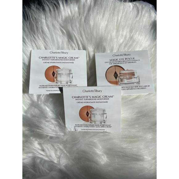 Charlotte Tilbury Magic Cream Moisturizer‎ 1.5ml x3 - Picture 1 of 3